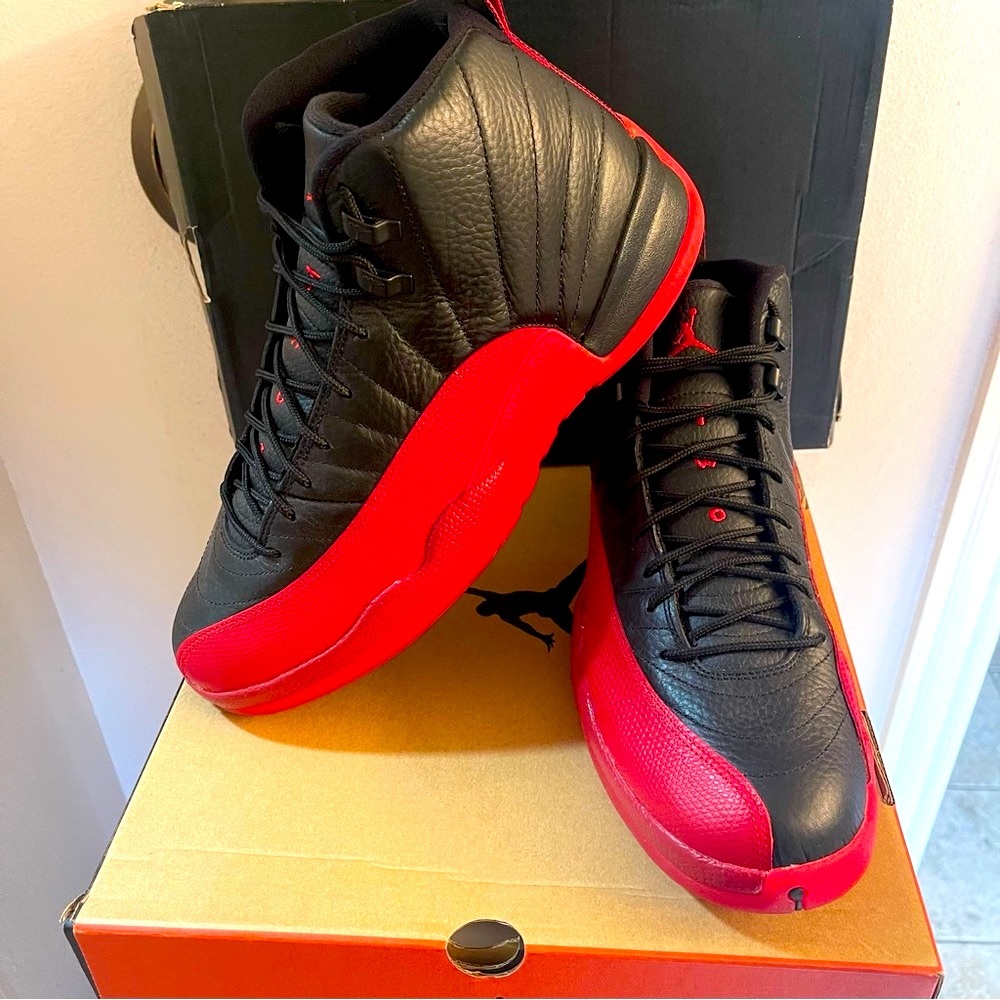 🔥AIR JORDAN 12 RETRO FLU GAME 2016🔥🔥 - Picture 3 of 4